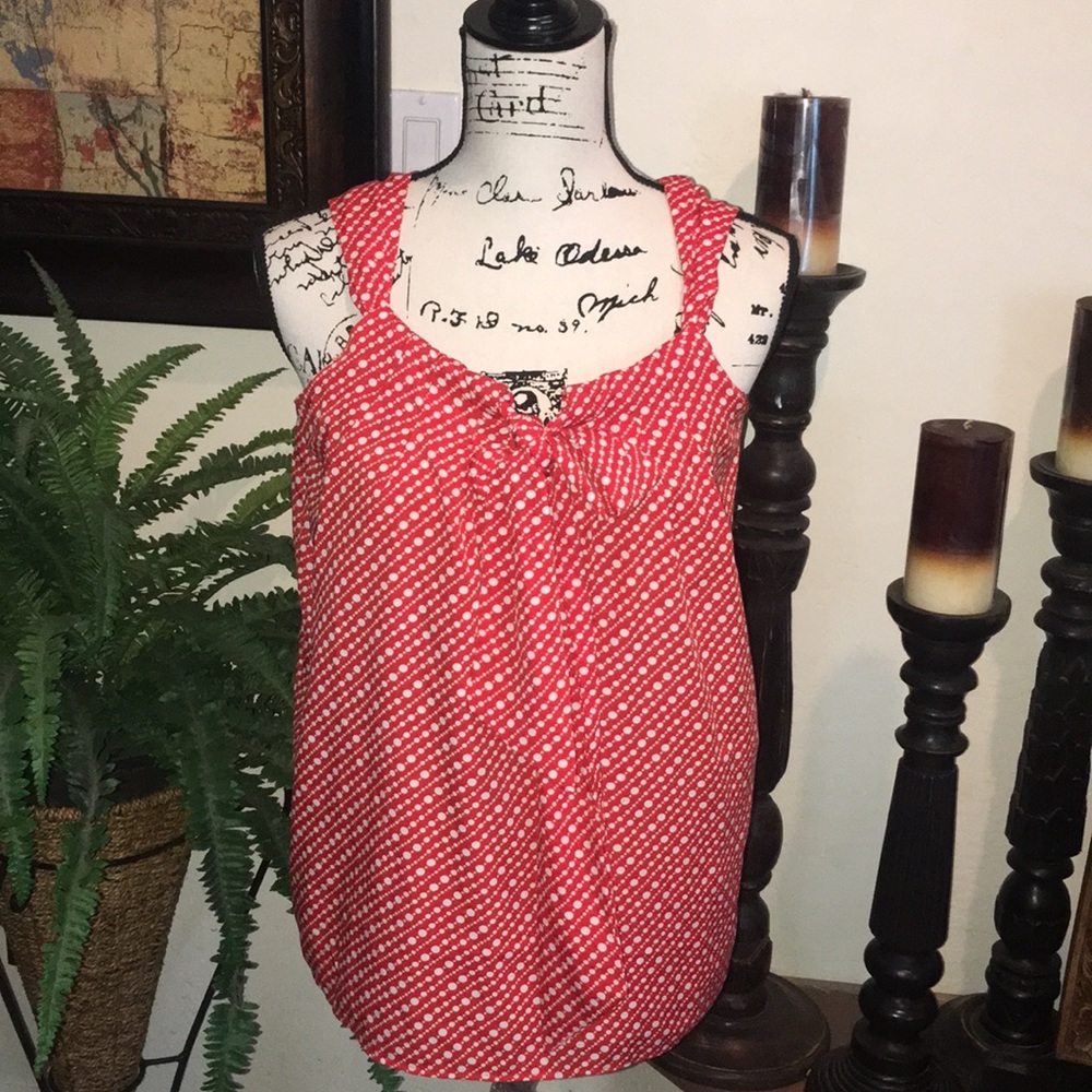 - Bananas republic coral top size small